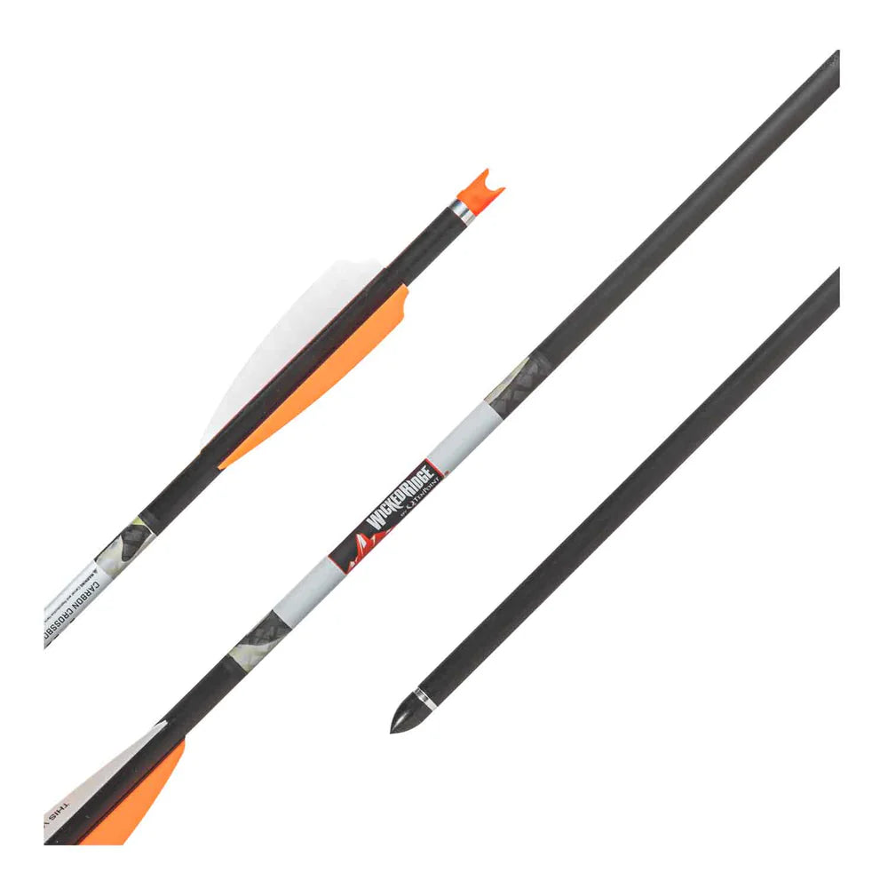 Wicked Ridge Match 400 Carbon Crossbow Arrows 20”