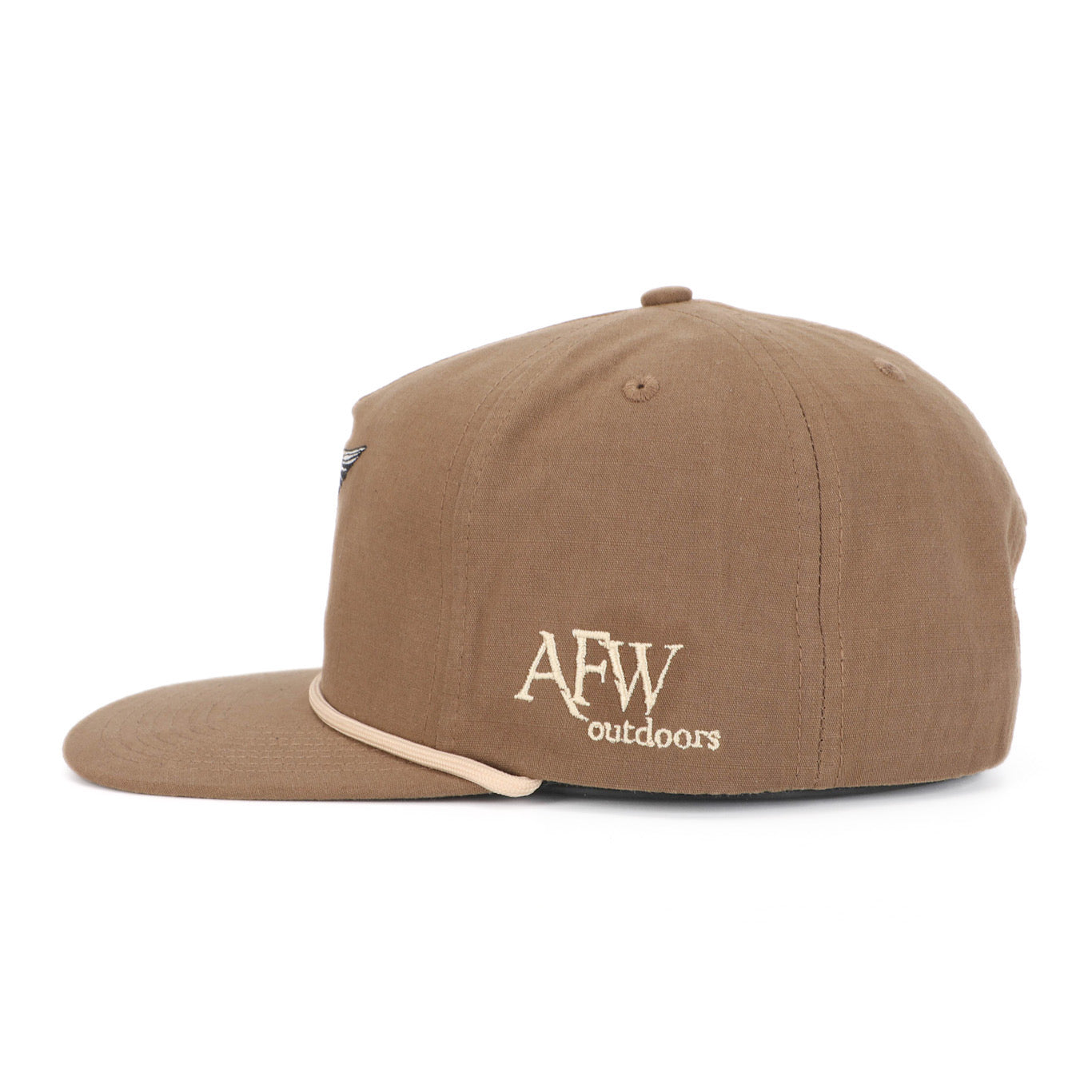 AFW Brown w/ Tan Rope Specklebelly RipStop Hat