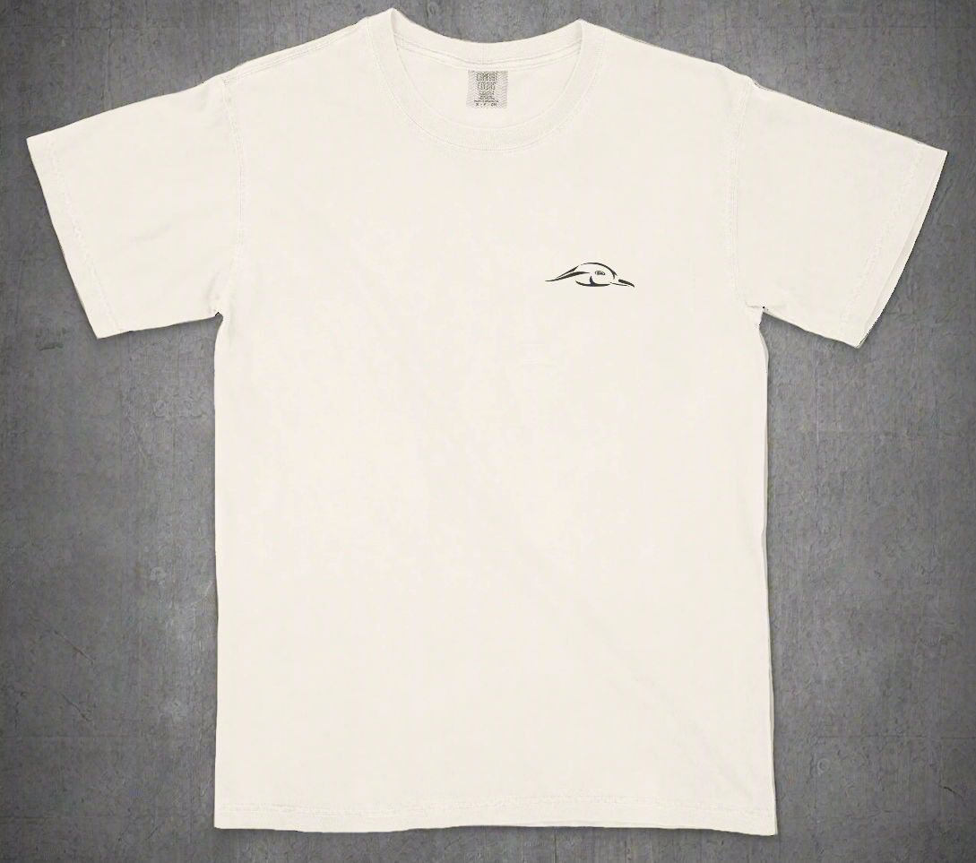 AFW Vintage Wood Duck Logo Design in Ivory