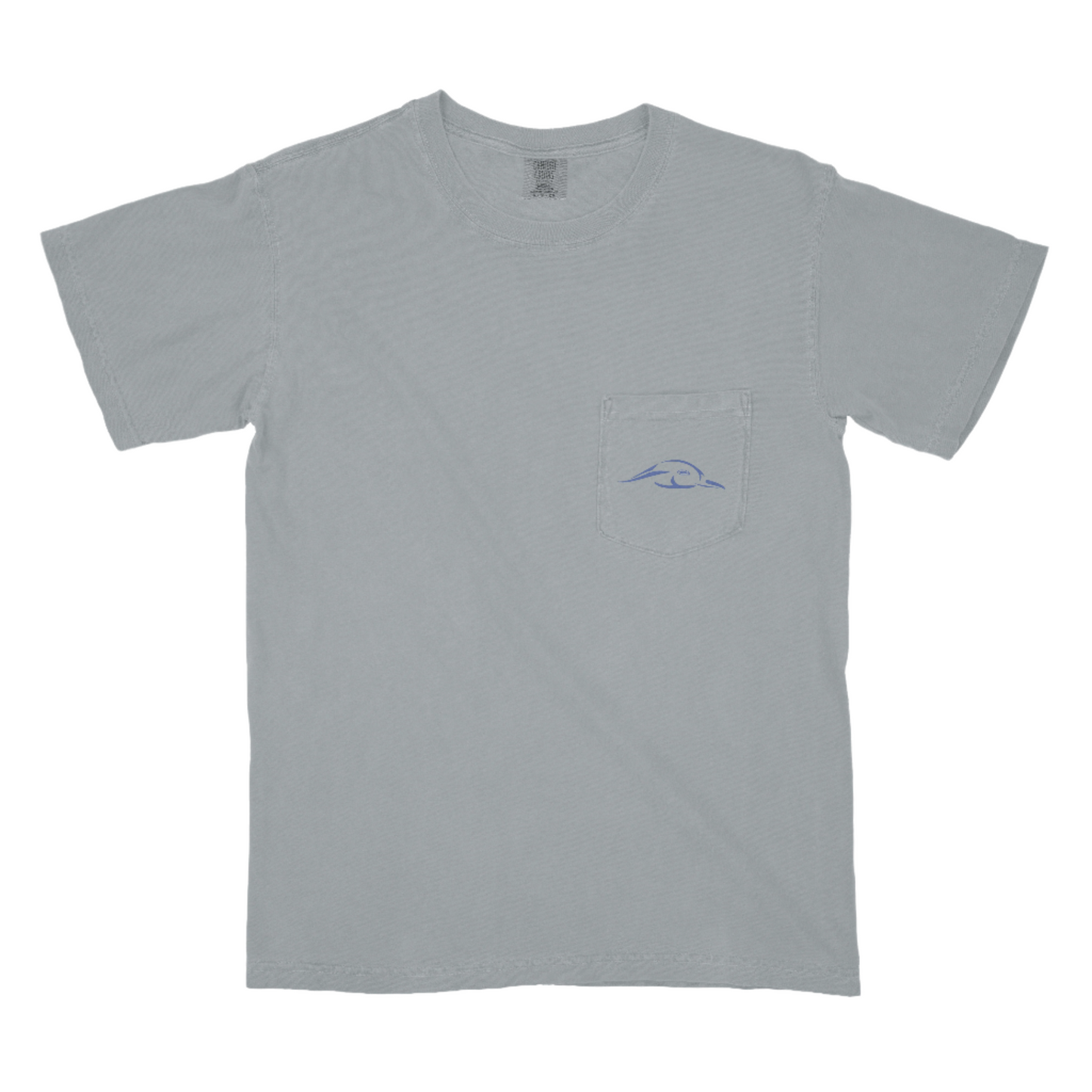 AFW Stars and Stripes Tee - Grey with Pocket