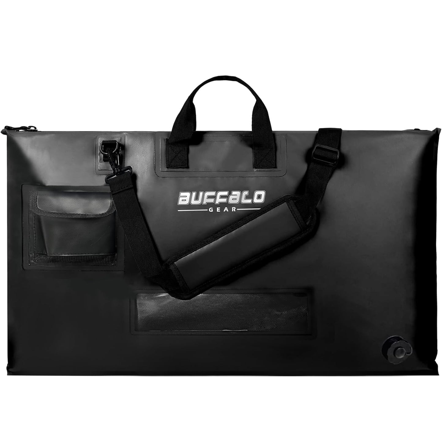 Buffalo Gear 32'' Waterproof Fish Bag With Aerator Pocket for Live Bait