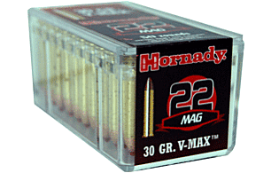 Hornady 22WMR 30gr V-Max 50rd