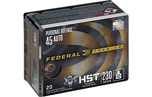 Federal Premium 45ACP 230GR HST JHP