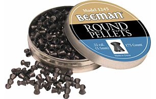 BEEMAN PELLETS 22 LEAD ROUND TOP 15.17GR 175 PACK