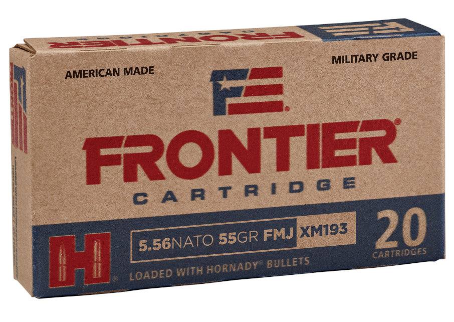 Frontier Cartridge 5.56 NATO 55GR FMJ