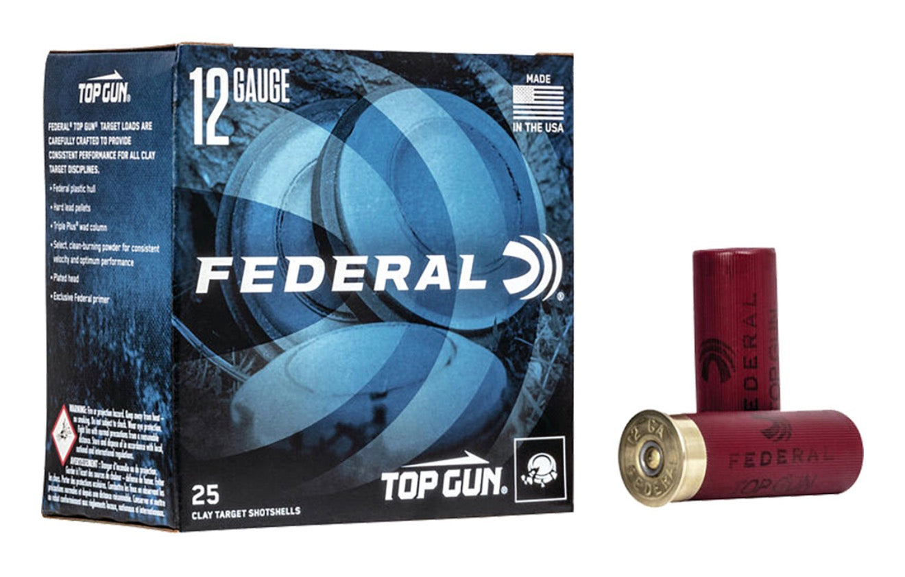 Federal Top Gun 12GA 2.75” 1 1/8oz 7.5 Shot