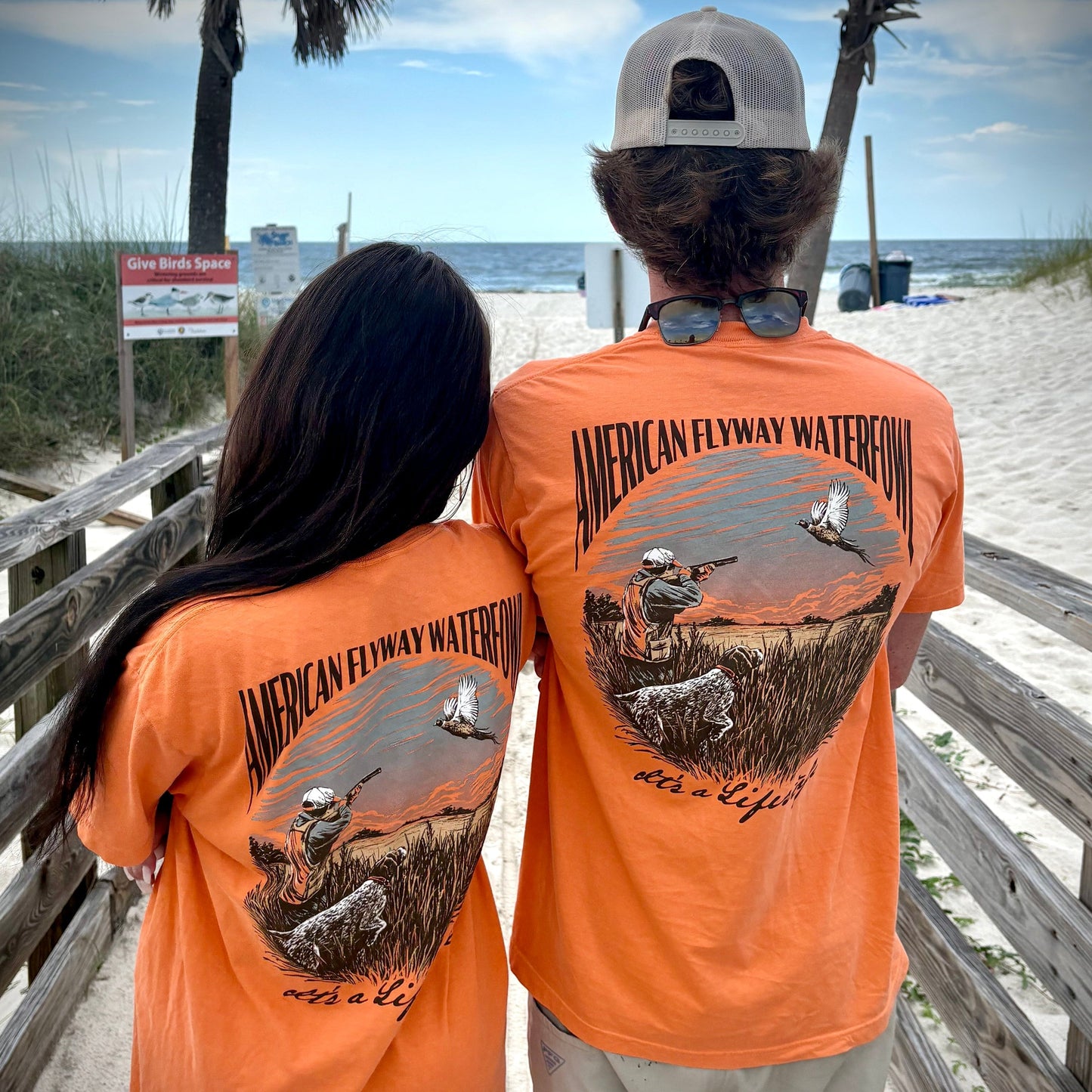 AFW Flying Pheasant Burnt Orange with Pocket