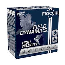 Fiocchi High Velocity 12ga 2.75” 1 1/4oz 7.5