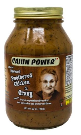 Cajun Power Smothered Chicken & Gravy