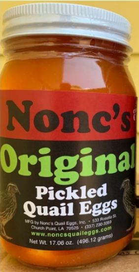 Nonc’s Pickled Quail Eggs