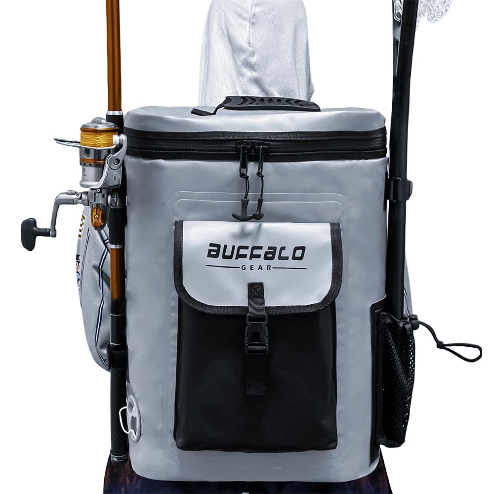 Buffalo Gear 21QT Fish Cooler Backpack, Fish Kill Bag
