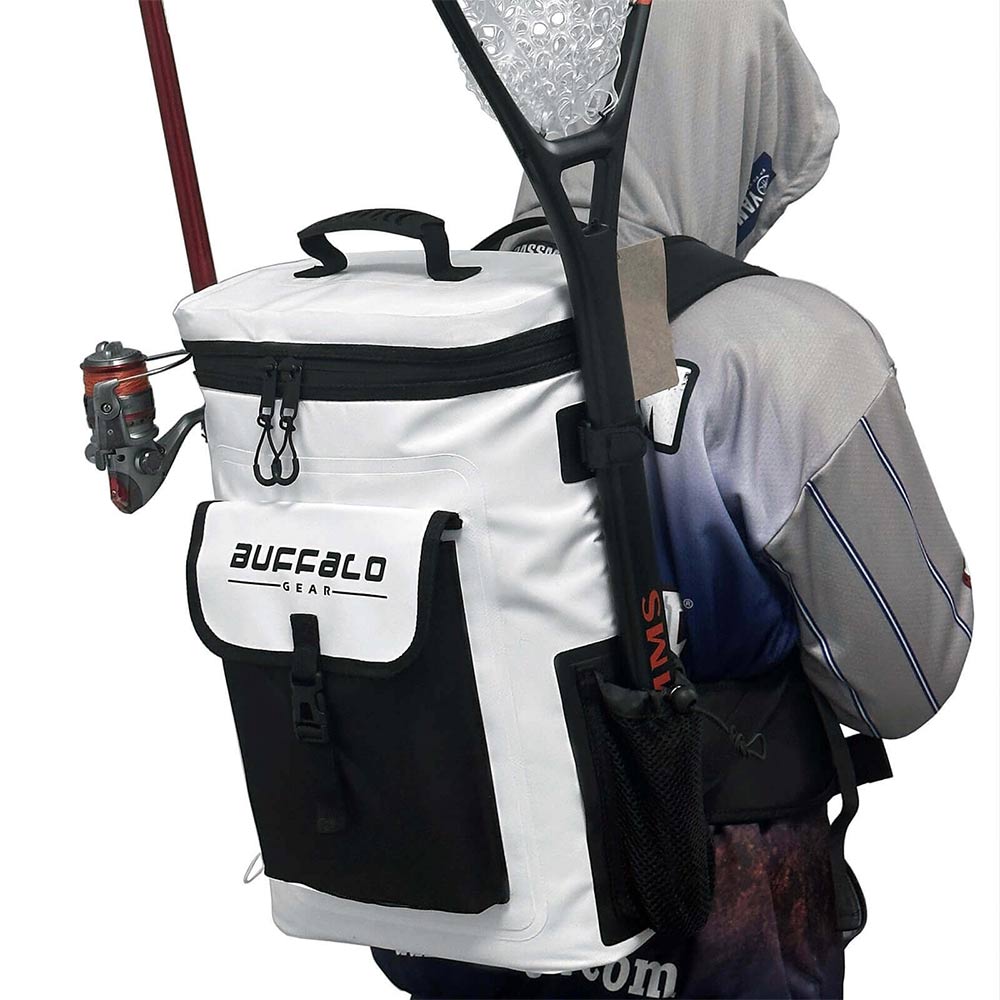Buffalo Gear 21QT Fish Cooler Backpack, Fish Kill Bag