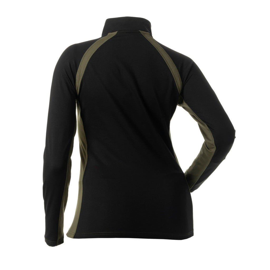 D-TECH 1/4 Zip Base Layer Shirt 2.0 - Olive