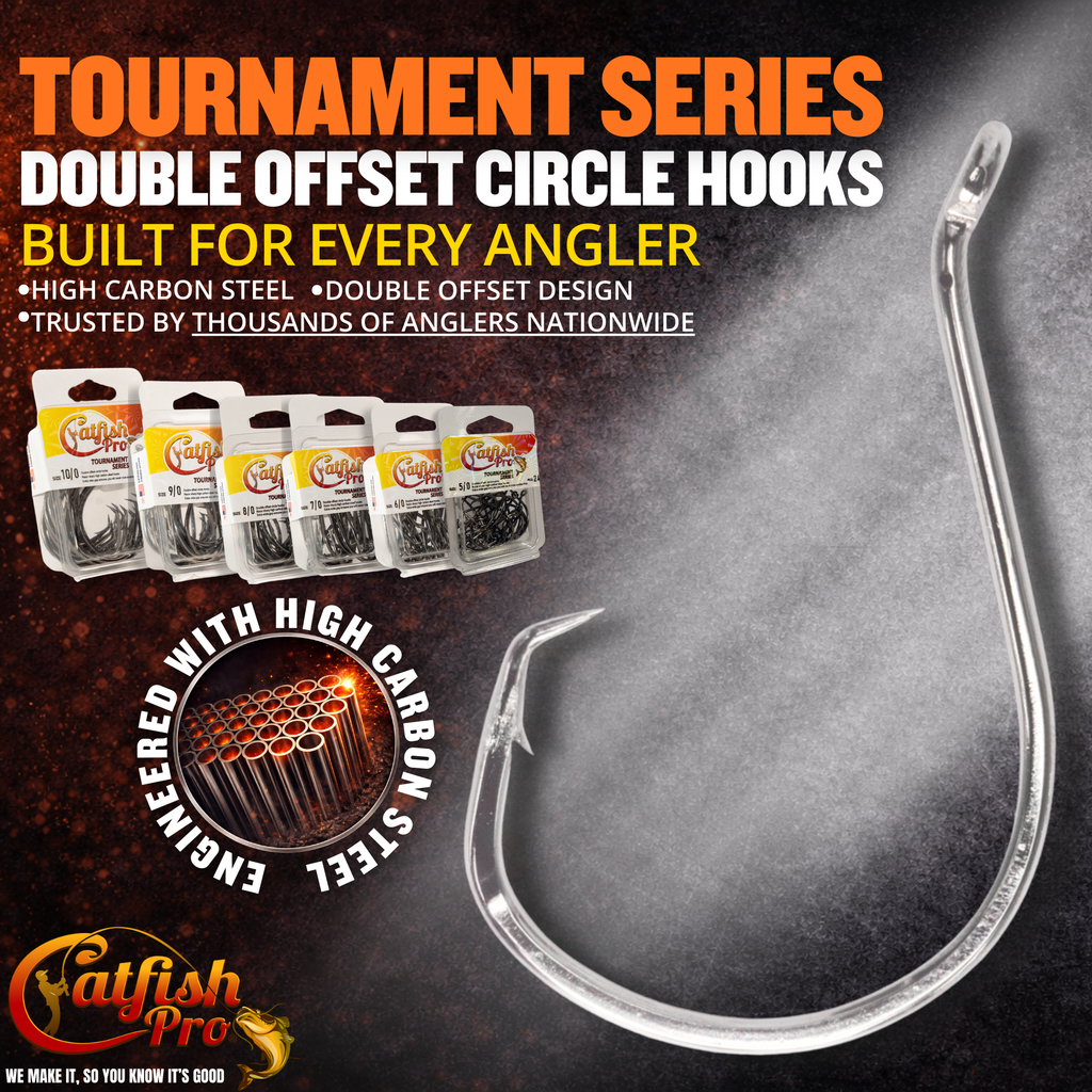 Catfish Pro Double Offset Circle Hooks 9/0 - Value Pack
