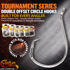 Catfish Pro Double Offset Circle Hooks 9/0 - Value Pack