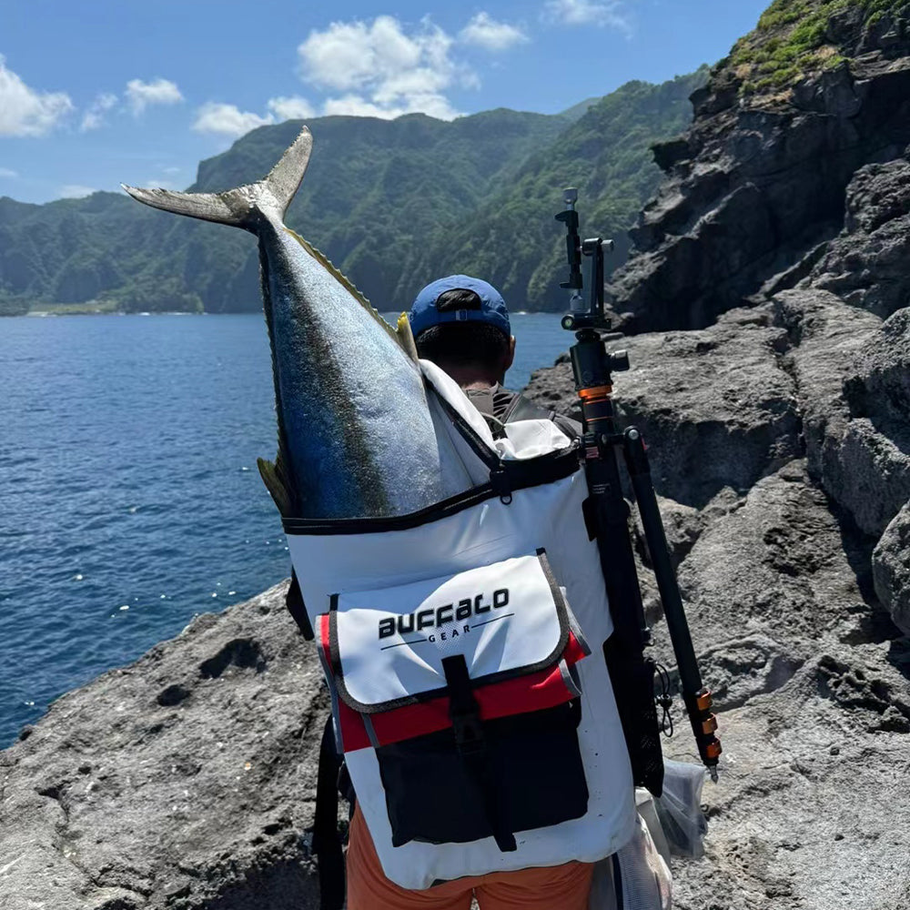 Buffalo Gear 31QT Fish Cooler Backpack, Kill Backpack