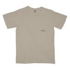 AFW Vintage Wood Duck Logo Design with Pocket in Khaki