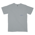 AFW Stars and Stripes Tee - Grey with Pocket