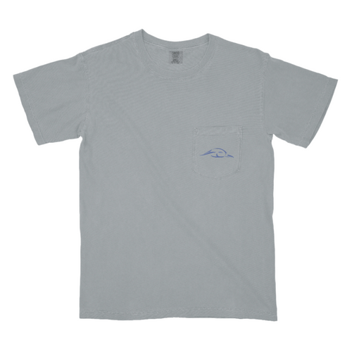 AFW Stars and Stripes Tee - Grey with Pocket