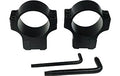 CZ 457 30MM ALUMINUM SCOPE RINGS 11MM DOVET MATTE BLACK