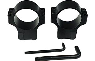 CZ 457 30MM ALUMINUM SCOPE RINGS 11MM DOVET MATTE BLACK