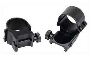 WEAVER RINGS DETACHABLE TOP MOUNT DUAL EXTEN 1" HIGH MATTE