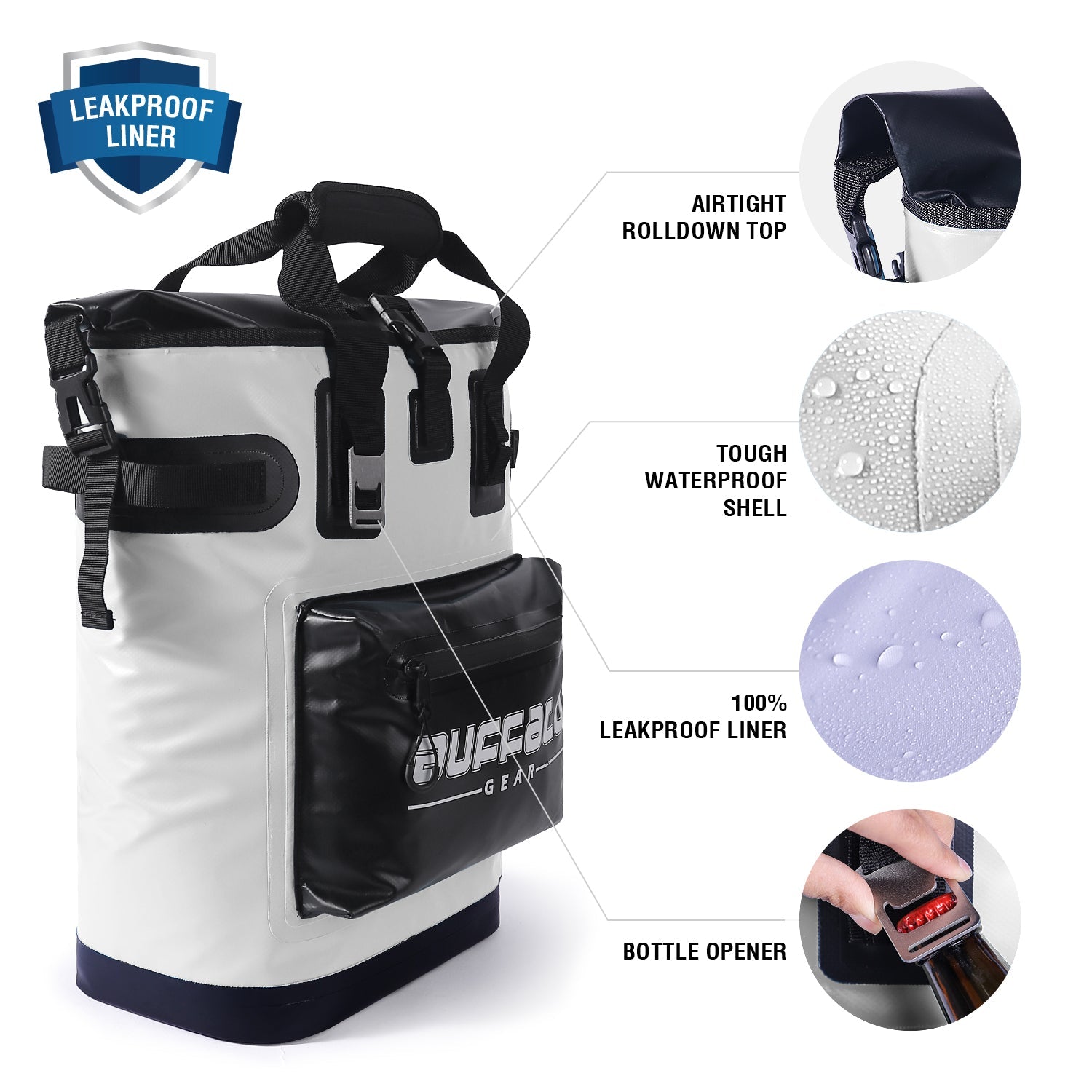 Buffalo Gear 19QT Camping Backpack Cooler