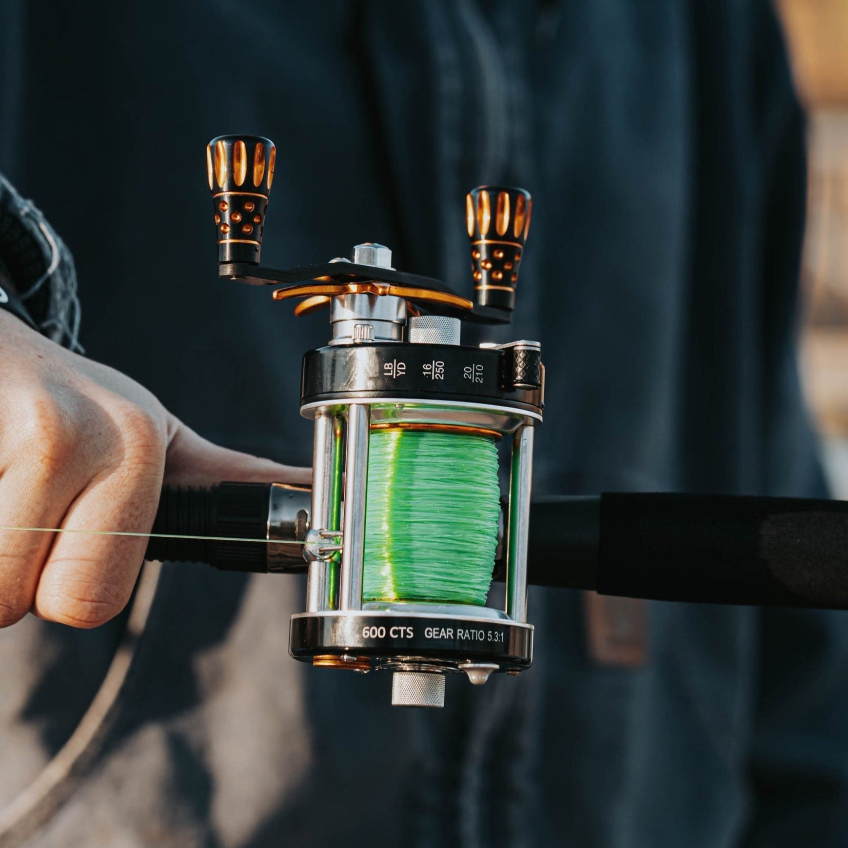 Catfish Pro 600CTS Round Baitcaster Reel