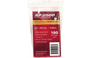 SLIP 2000 Cleaning Patches 1” Square .22/.223/5.56mm