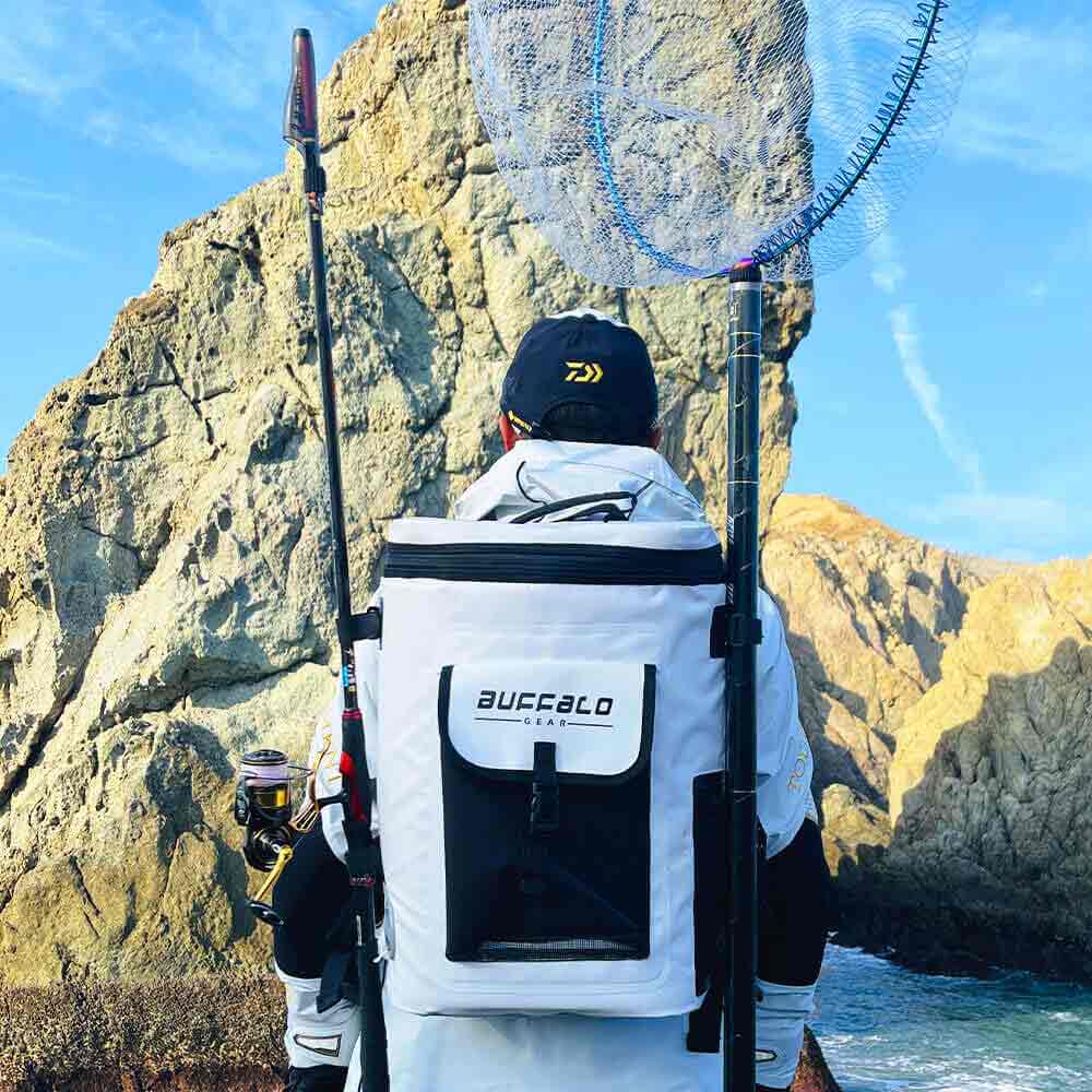 Buffalo Gear 21QT Fish Cooler Backpack, Fish Kill Bag