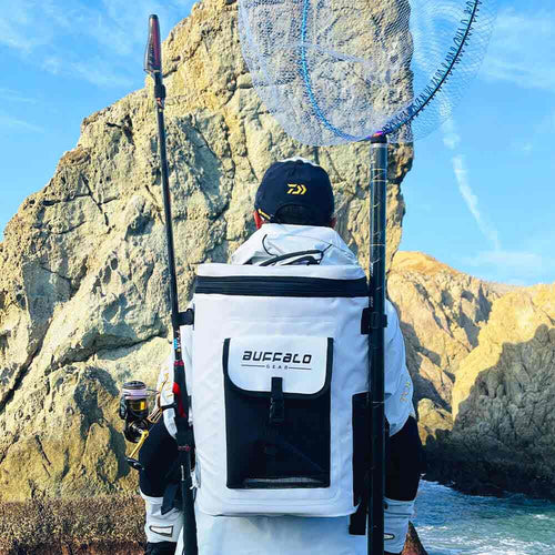 Buffalo Gear 21QT Fish Cooler Backpack, Fish Kill Bag