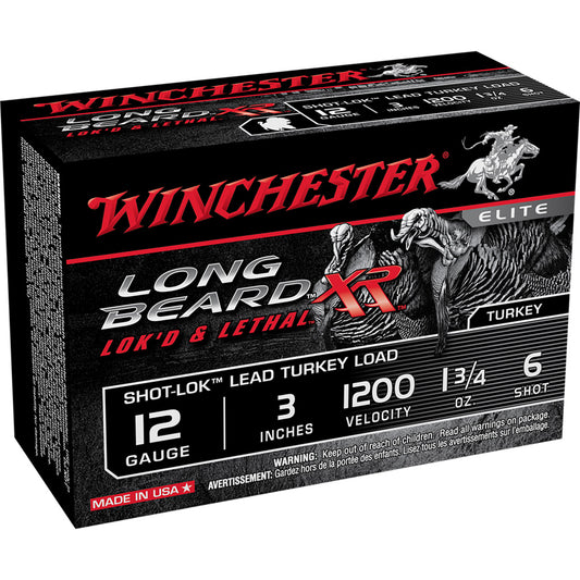 Winchester Long Beard XR Shot-Lok Load 12 ga. 3 in. 1 3/4 oz. 6 Shot 10 rd