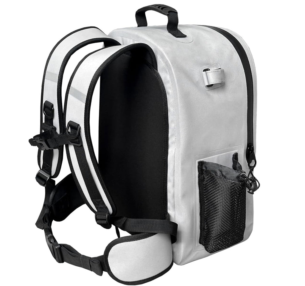 Buffalo Gear 27QT Waterproof Fishing Backpack with Rod Holder