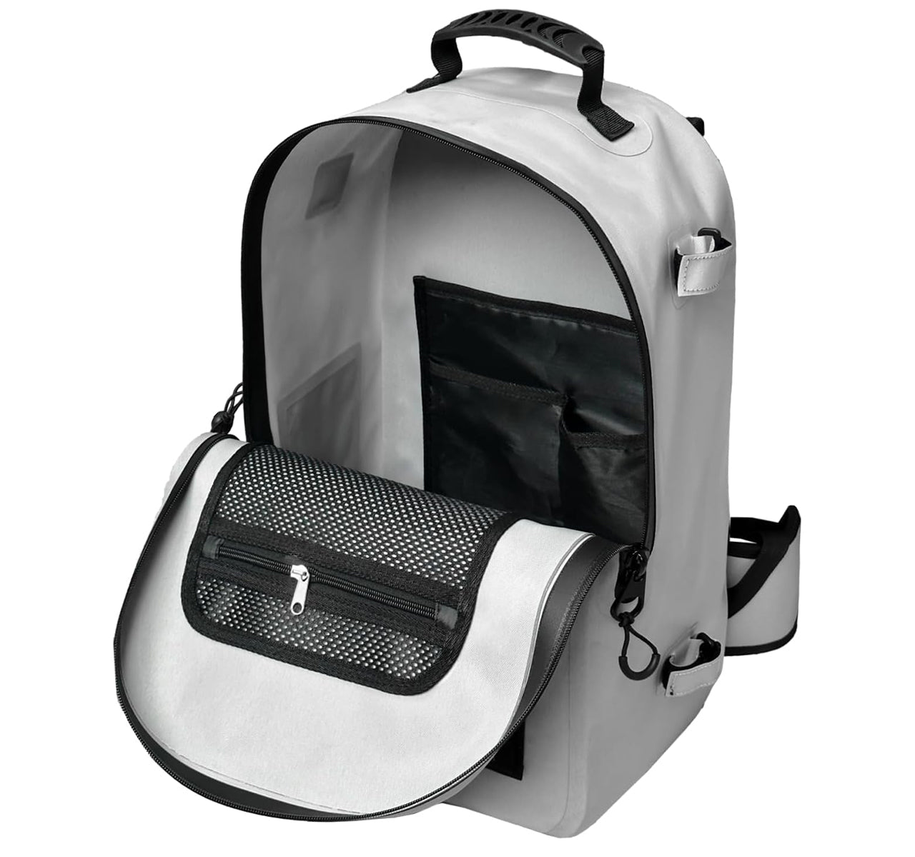 Buffalo Gear 27QT Waterproof Fishing Backpack with Rod Holder