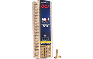 CCI MiniMag Hollow Point 22LR 36gr 100rd