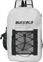 Buffalo Gear 27QT Waterproof Fishing Backpack with Rod Holder
