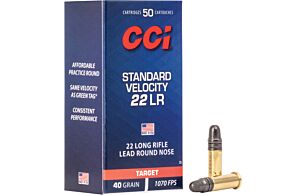 CCI Standard 22LR 40gr Lead-RN 50rd