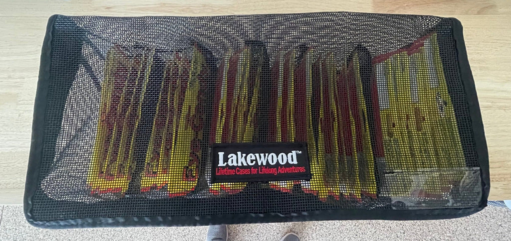 Lakewood Products Billfold - Mesh Zippered Storage Solution for plastics