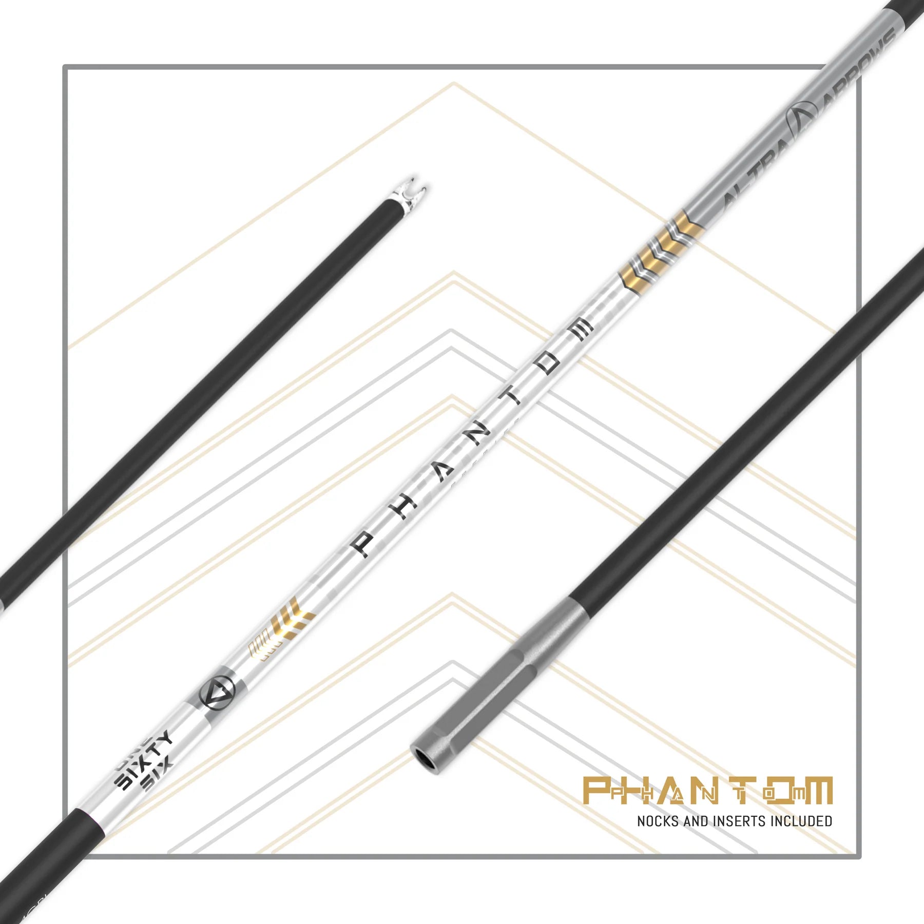 Altra 166 Phantom Premier Arrows Fletched 6pk