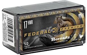 Federal 17HMR 17gr V-Max 50rd