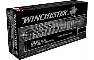 Winchester Suppressed 300 AAC 200gr FMJ 20rd