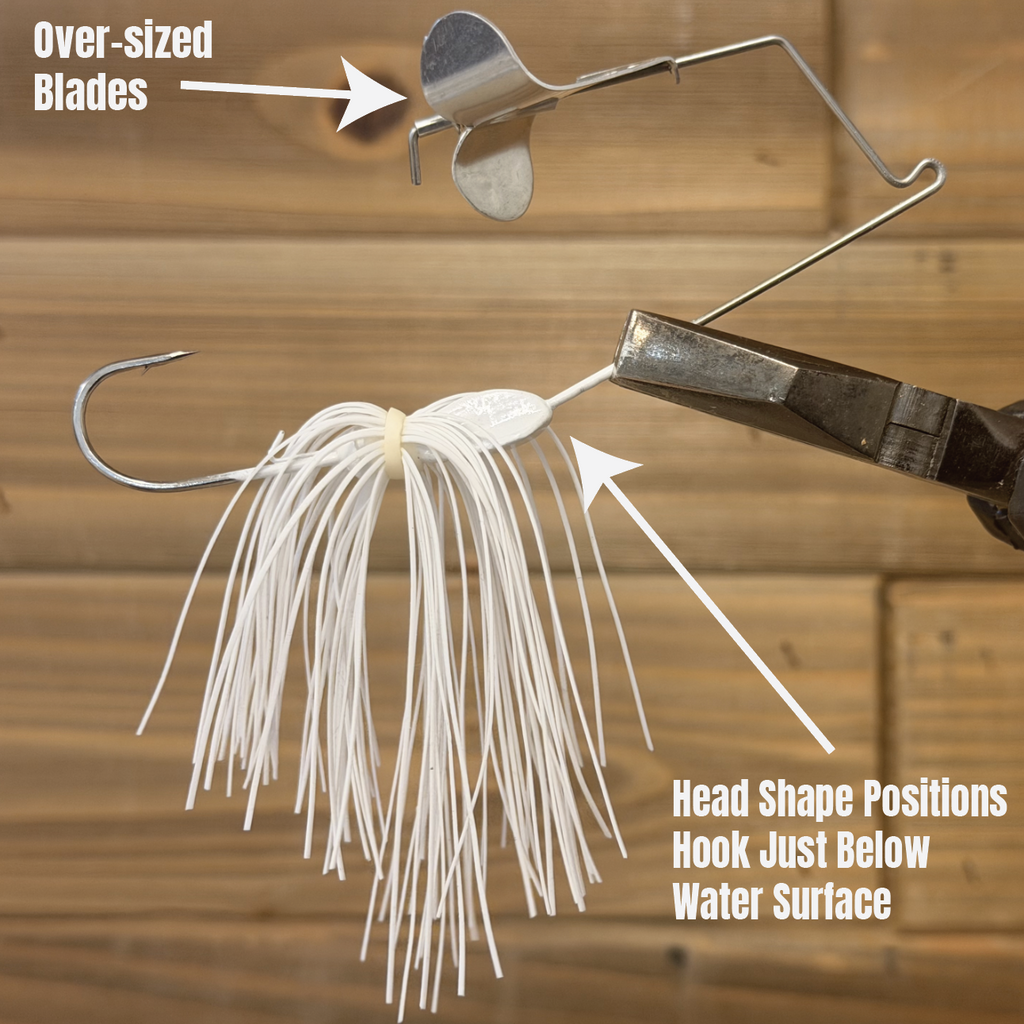 4x4 Bass Jigs Buzzbait Extreme