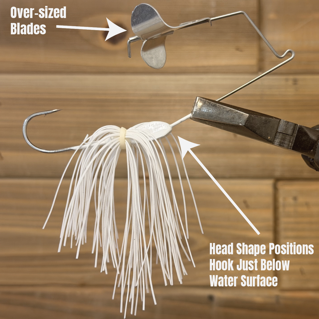 4x4 Bass Jigs Buzzbait Extreme
