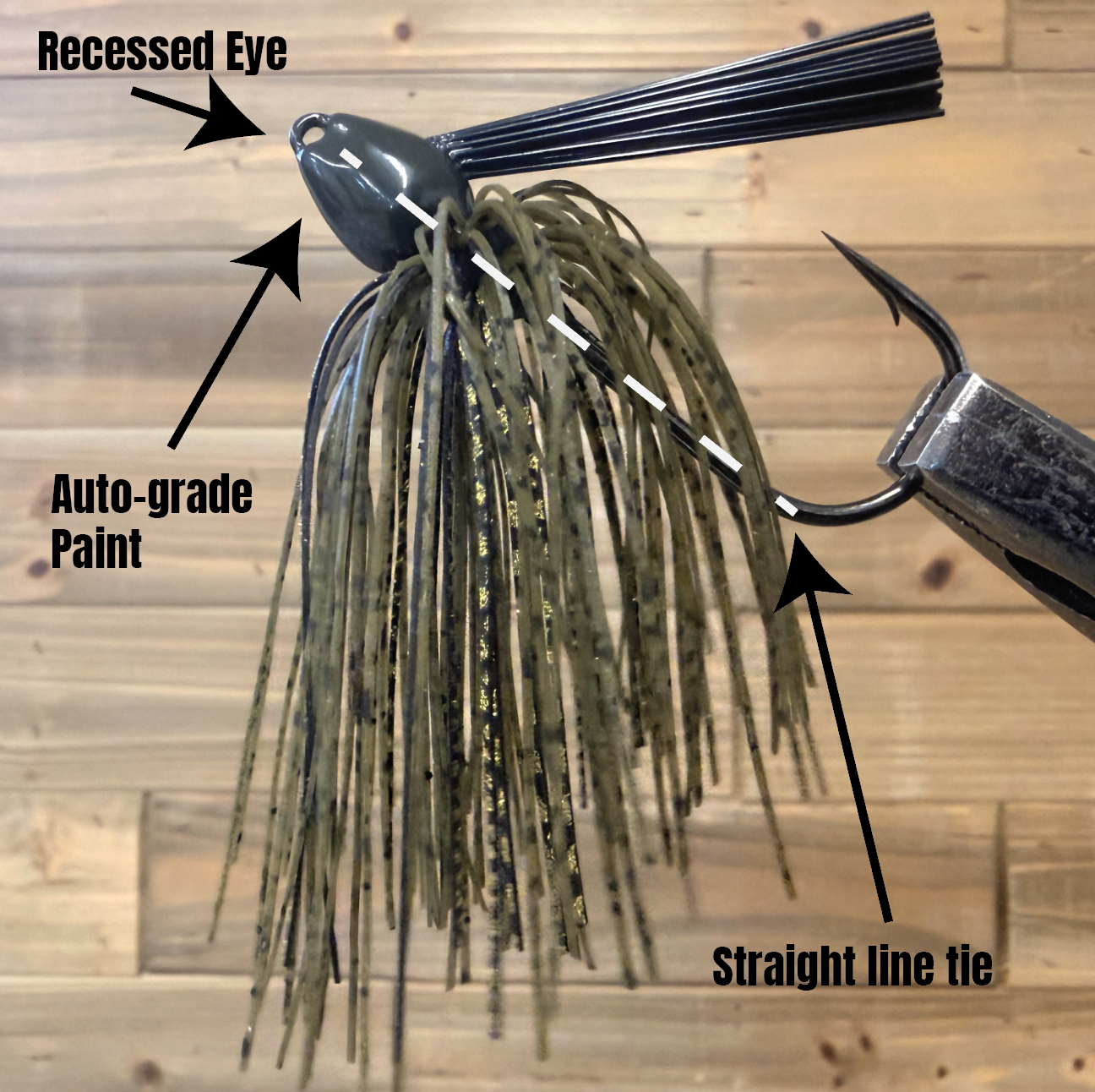 4x4 Bass Jigs Cover Crawler Jig