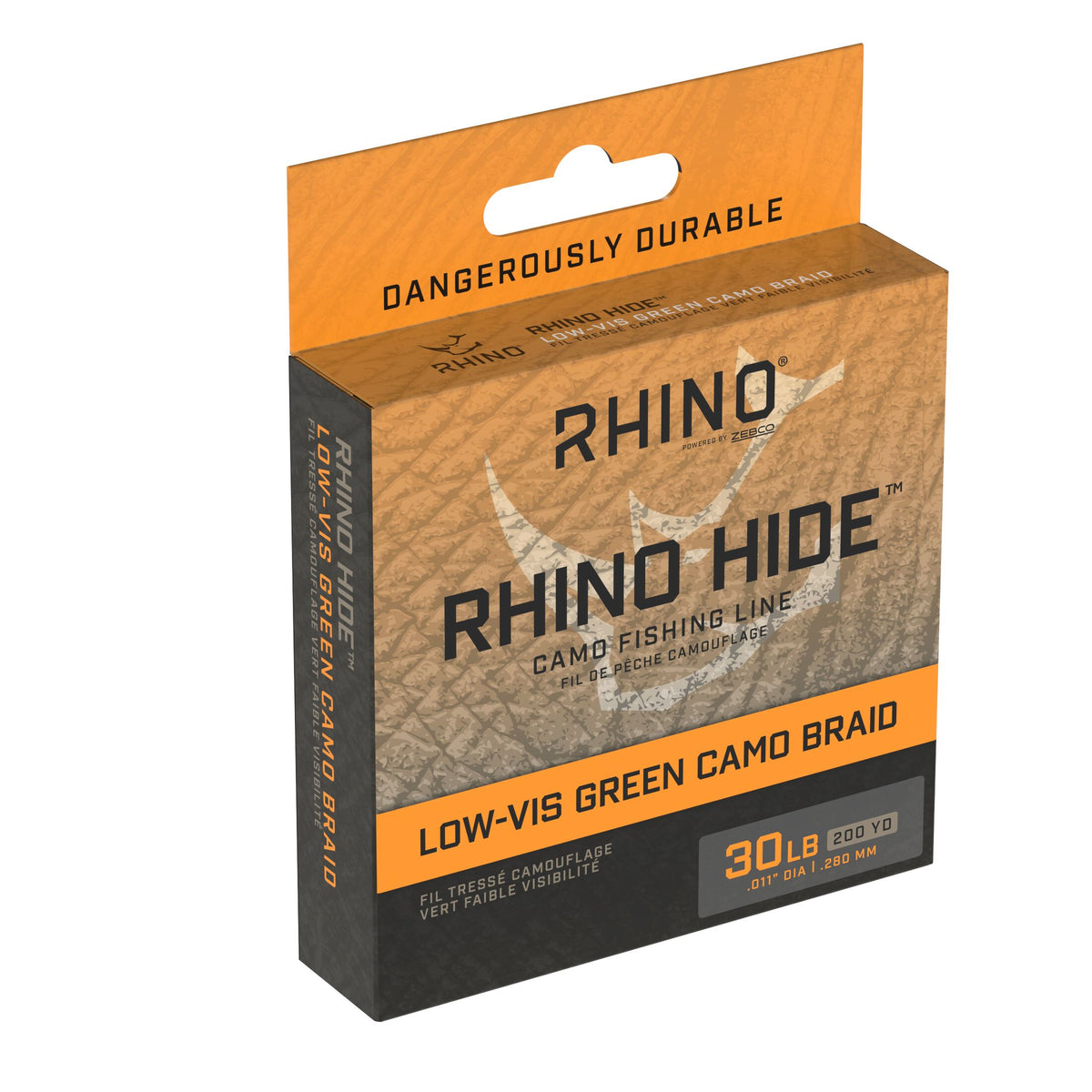 Zebco Rhino Braid Green Fishing Line 200yd