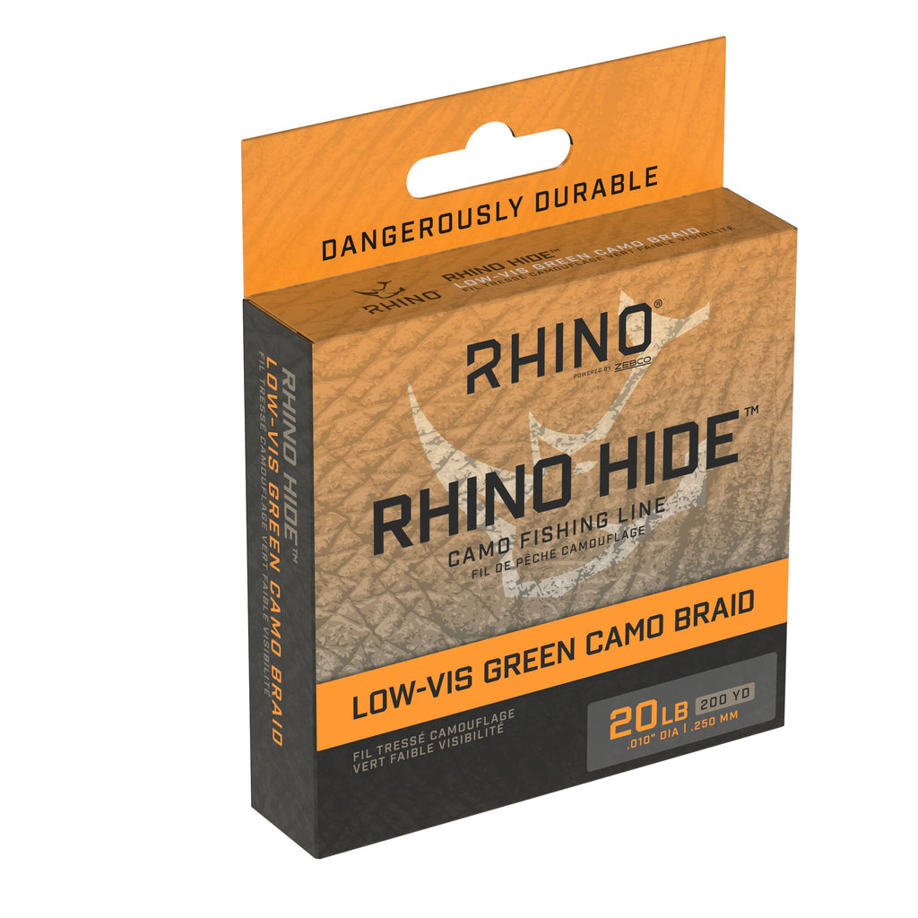 Zebco Rhino Braid Green Fishing Line 200yd