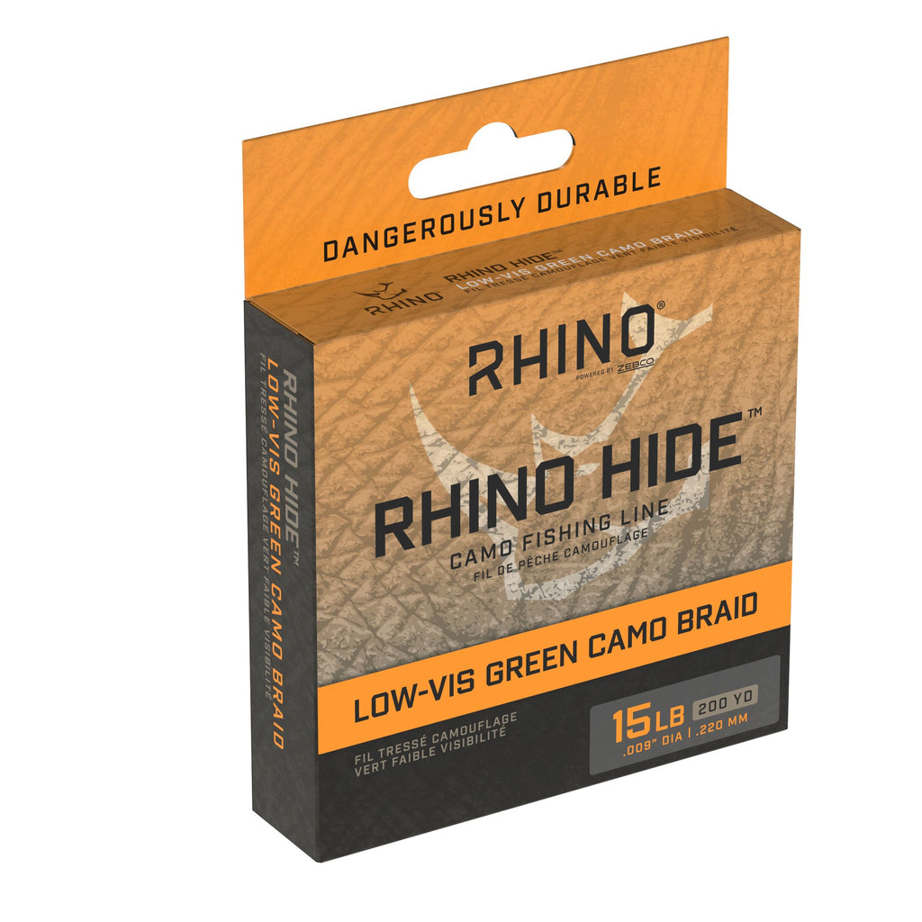 Zebco Rhino Braid Green Fishing Line 200yd