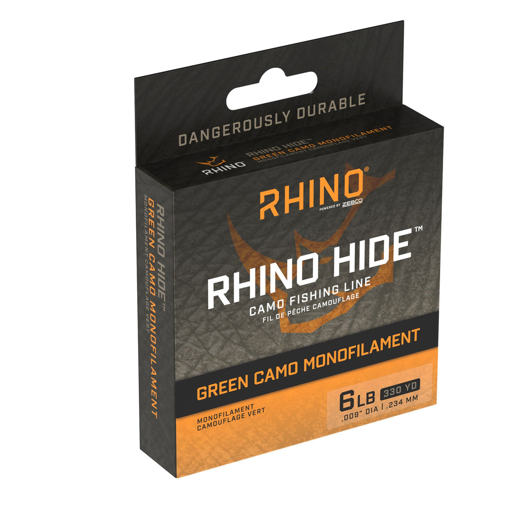 Zebco Rhino Monofilament Green Camo 330yd