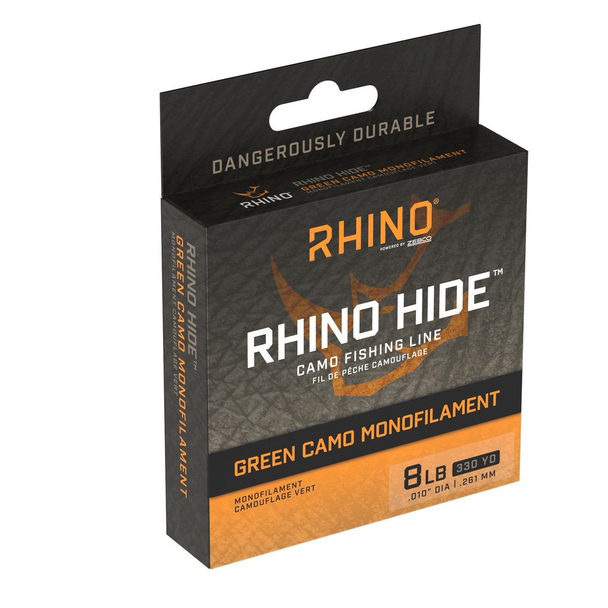 Zebco Rhino Monofilament Green Camo 330yd