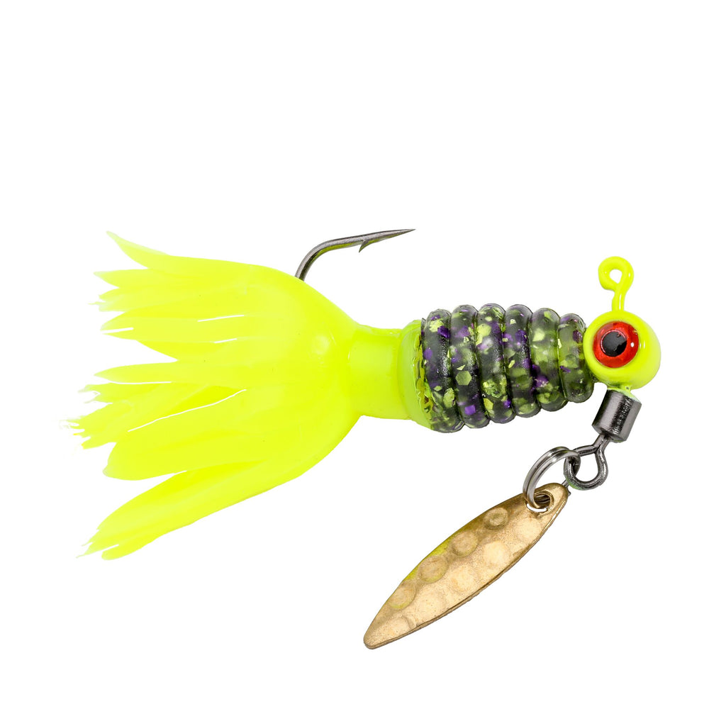 Mr. Crappie Sausage Head Spins Pre-Rigged Crappie Thunder